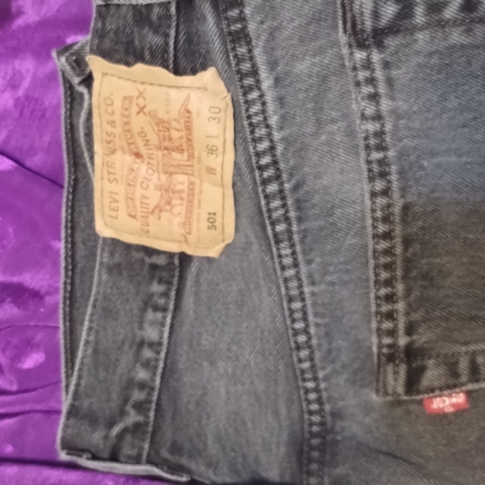 Levi's 501 vintage black